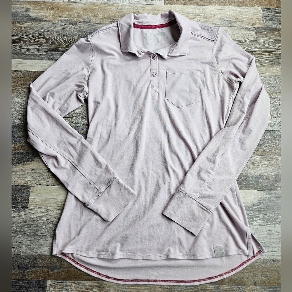 5.11 Tactical Women's XS Enyo Long Sleeve Top Style 62027 Lavender